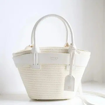 Herlipto Palma Mini Tote Bag white