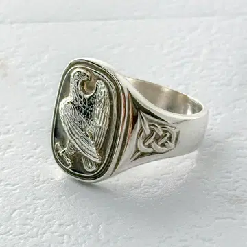 빈티지 GEORG JENSEN 반지 이글 실버 31호