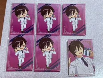 SideM 이세야 시키 화이트데이 쿠지비키도 스퀘어 캔뱃지