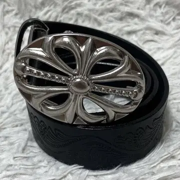 00s Y2K WING LEATHER 천연 가죽 소가죽 가죽 벨트 블랙