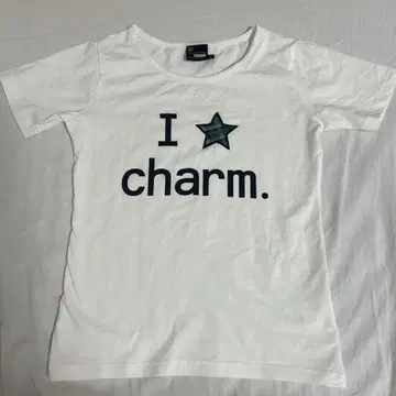 FCMM I charm. 화이트 S 사이즈 당일~1일 이내 발송