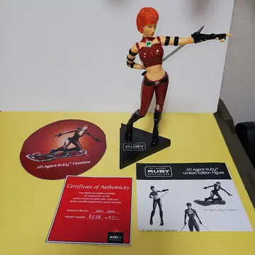 ATI Agent Ruby 한정판 피규어