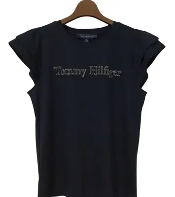 새상품 Tommy Hilfiger 타미힐피거 여성용 로고 티셔츠