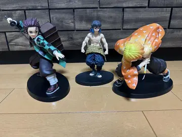카마도 탄지로 아가츠마 젠이츠 하시비라 이노스케 피규어 3체 세트