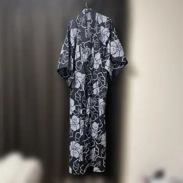 유카타 네이비 컬러 히타 나사 매실