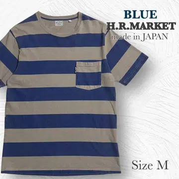 인기 [ H.R.MARKET ] 포켓 보더 TEE BLUE BLUE