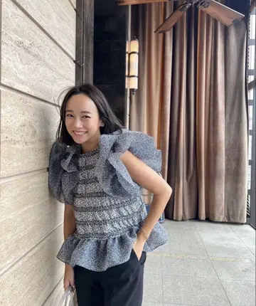 rosymonster 프릴 플라워 탑 7/27까지