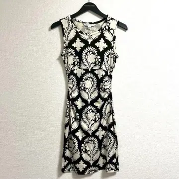 DIANE von FURSTENBERG 슬리브리스 원피스 0 꽃무늬