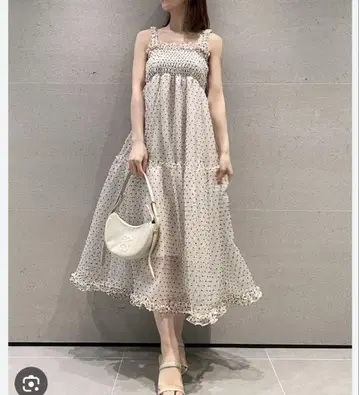 볼륨 티어드 원피스 스나이델 SNIDEL 0 사이즈