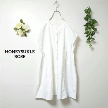 HONEYSUKLE ROSE 슬리브리스 블라우스 M 화이트
