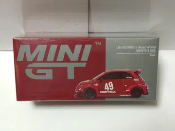 MINI GT 1/64 아바르트 595 LB-WORKS 레드