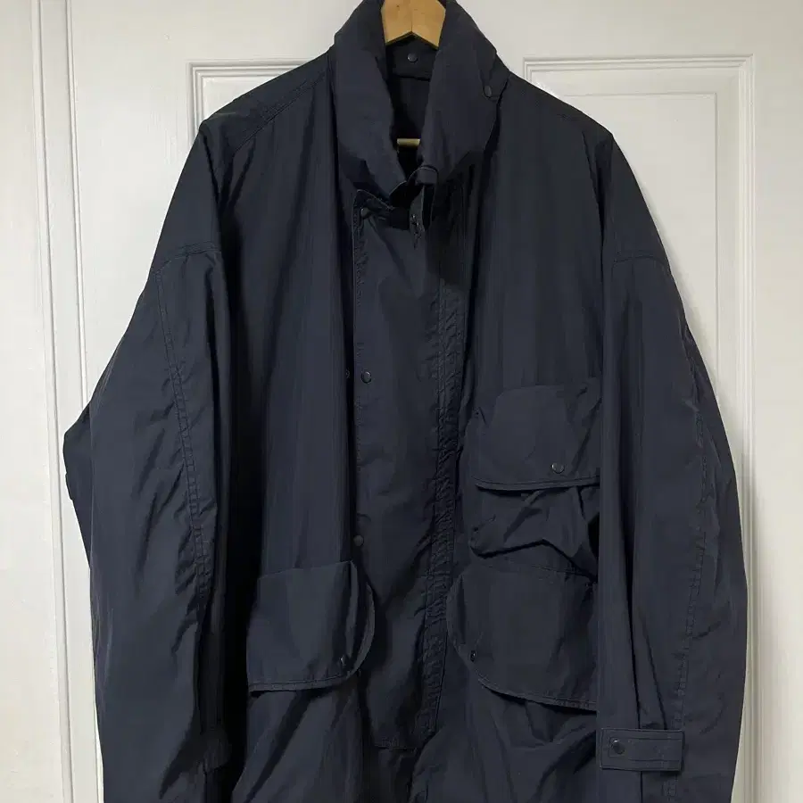 ジャケット・アウター Kaptain Sunshine SILK BOMBER JACKET 限りなく黒に近い紺のシルク｜takuro yamashita