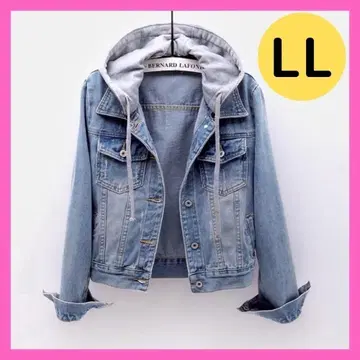 한국 캐주얼 코디 데님 여성용 예쁜 자켓 LL