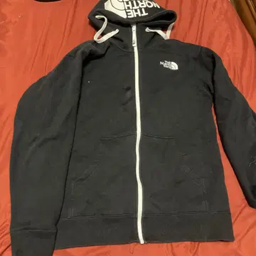 THE NORTH FACE 블랙 풀 집업 후드티