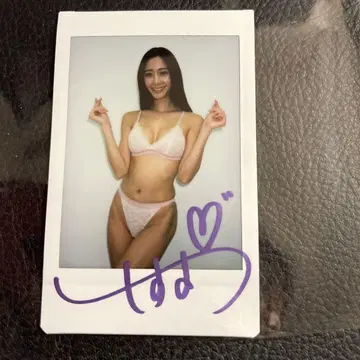 사이토 키요요 DVD 구매 혜택 친필 사인 폴라로이드