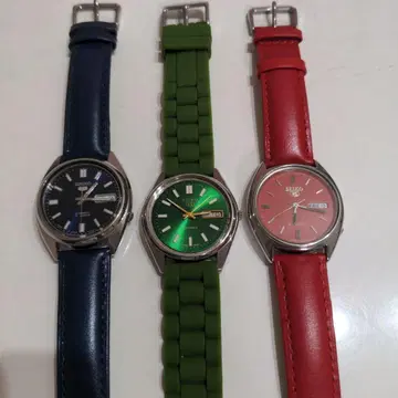 SEIKO 오토매틱 3개 시계 세트