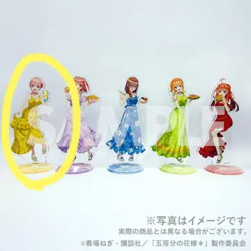 '5등분의 신부*' 하와이 여행 복권 나카노 이치카 아크릴 스탠드 C상