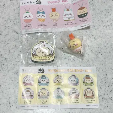 치이카와 토끼 피규어와 마그넷 세트