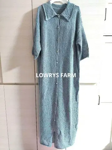 LOWRYS FARM 새상품급 시스루 원피스 짜임 이너 포함