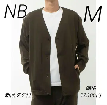 새상품 NB 라이프스타일 의류 THE CITY 피케 가디건 사이즈 M