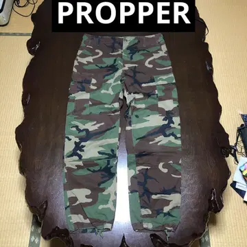 프로퍼 BDU 우드랜드 카모플라쥬 카고 팬츠 군용 팬츠 M/R