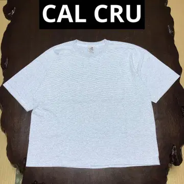 CAL CRU 칼 크루 박스 실루엣 짧은 기장 보더 오버 2XL