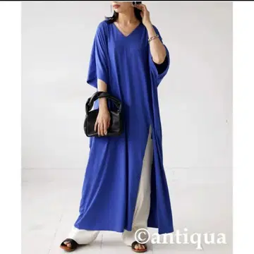 antiqua 슬릿 디자인 원피스