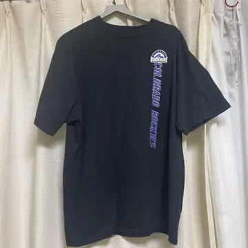 콜로라도 로키스 티셔츠 블랙 XL