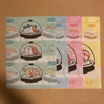 치이카와 쿠라스시 클리어 파일 4종 세트
