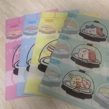 치이카와 쿠라스시 클리어 파일 전 4종 컴플리트 세트