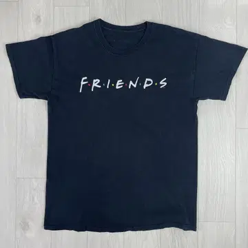 FRIENDS 프렌즈 티셔츠 해외 드라마 블랙 L