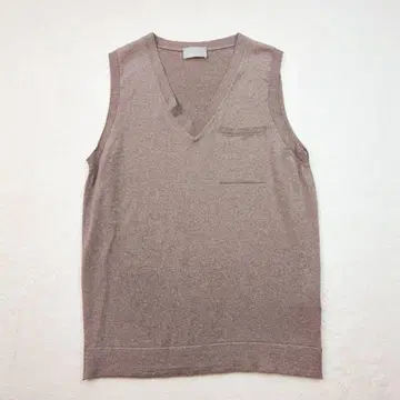 MARGARET HOWELL x JOHN SMEDLEY V넥 베스트 L