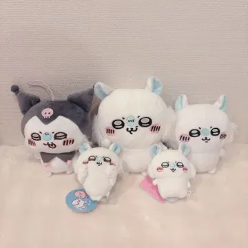 치이카와 모몽가 세트 봉제 인형 마스코트 5종 세트