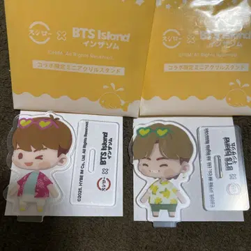 bts 스시로 아크릴 스탠드 V 테테 진 아크릴 스탠드 2개