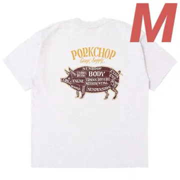 PORKCHOP PORK BACK TEE 포크찹 기무라 타쿠야