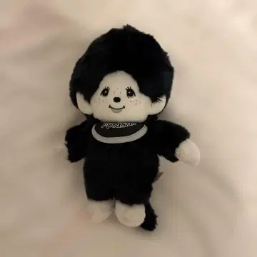 몬치치 흑백 봉제 인형 약 25cm