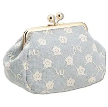 MARY QUANT 마리콴트 자수 파우치 블루