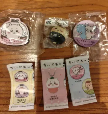 치이카와 쿠라스시 밤만쥬 모몽가 피규어 캔뱃지