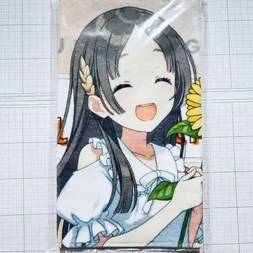 쿠라모토 치나 페이스 타월 sunflower ver.
