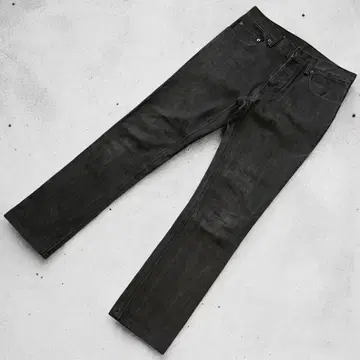 새상품급 Ksubi 스키니 데님 팬츠 블랙 린스 스비 슬림 자수 블랙