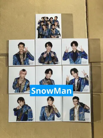 (정사각형 사진 2023) SnowMan 세트