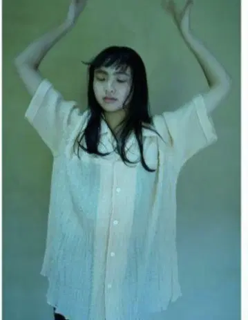 TOO - AME 크림 셔츠 Moontreeplanet