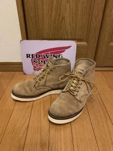레드윙 밑창 교환 완료 8E 스웨이드 RED WING 플레인토