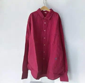 45R 린넨 샴브레이 908 쁘띠 칼라 오션 셔츠