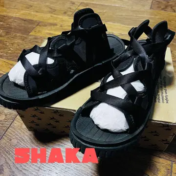 SHAKA 나델 스포츠 샌들 블랙 사이즈 7 25.0cm