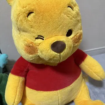 푸우, 한교동, 개구리, 오리 봉제 인형 세트 초대형