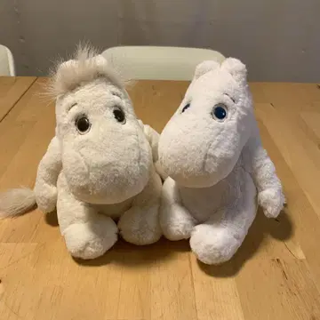 무민 봉제 인형 2종 세트