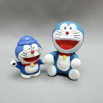 쇼와 레트로 당시 물건 도라에몽 피규어 2개 묶음 판매 레어