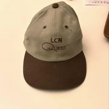 LCN 빈티지 수직 캡 브라운 베이지