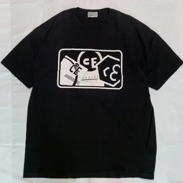 카브엠트 그래픽 티셔츠 블랙 레어 2XL